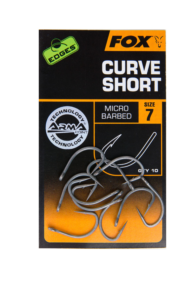 Fox Edges Arma Point Curve shank short Maat 4