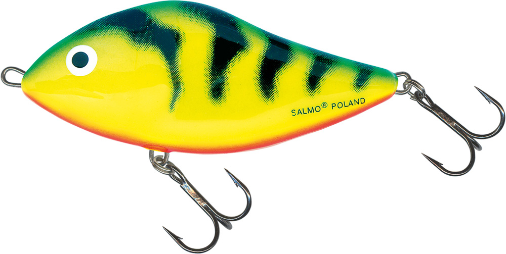 Salmo Slider Sinking Green Tiger 7 cm