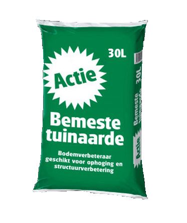 Actie Bemeste Tuinaarde 30 L