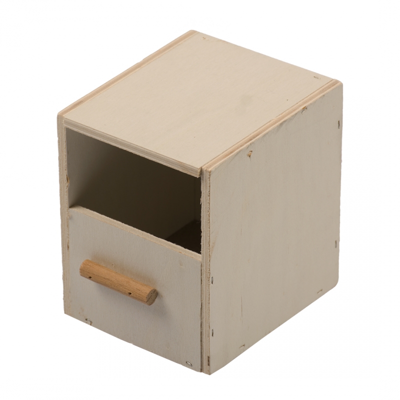 Nestkast vink 1/3 open klein kweekkooi S/10,5x12x13cm