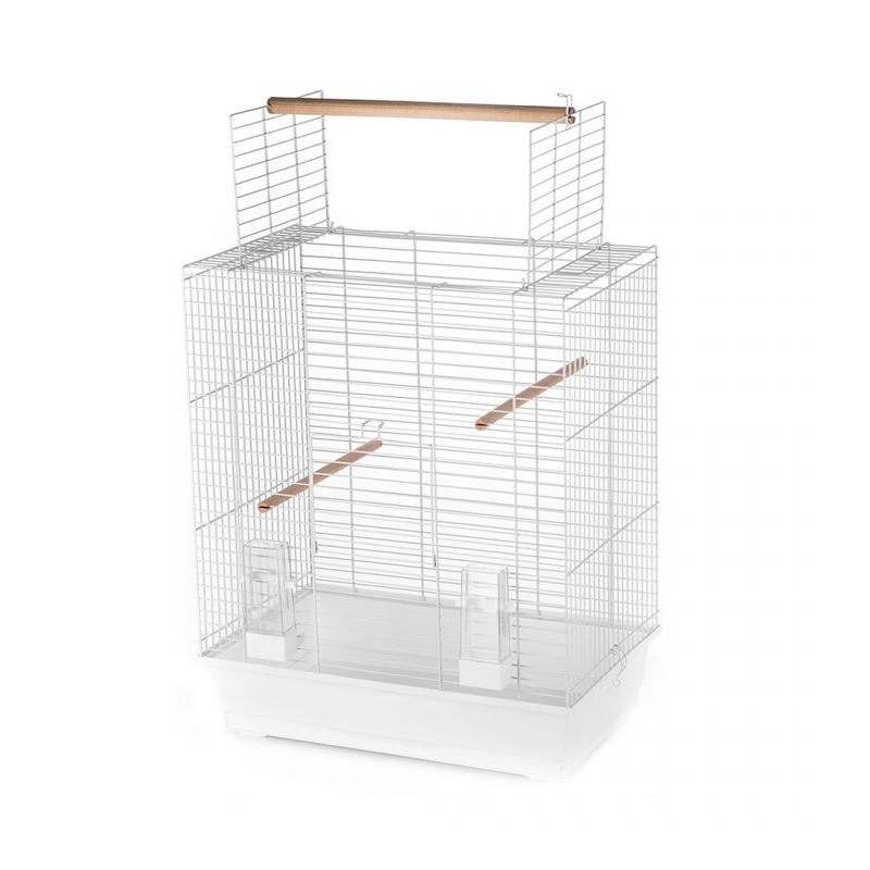 Duvo+ Vogelkooi Ara Open Wit 54x34x68,5cm
