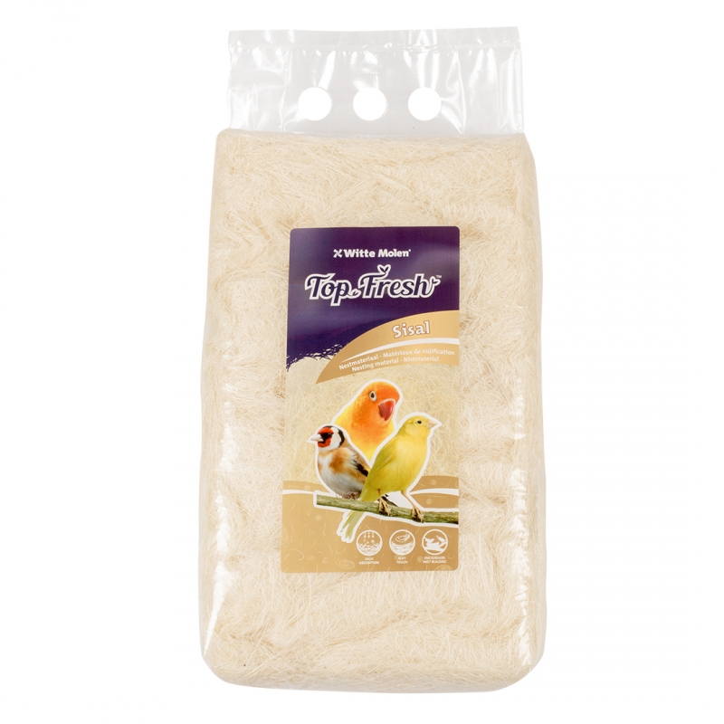 Sisal 500 gram Wit