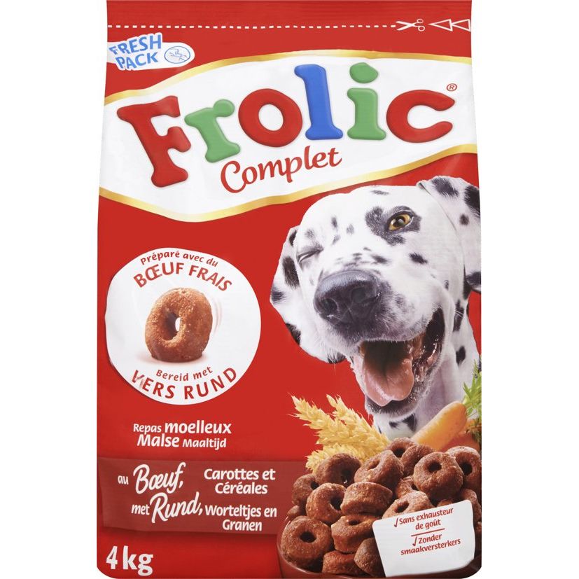Frolic Compleet met Rundvlees 4 kilo
