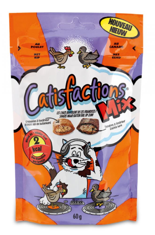 Catisfaction Mix Kip & Eend 60 gram