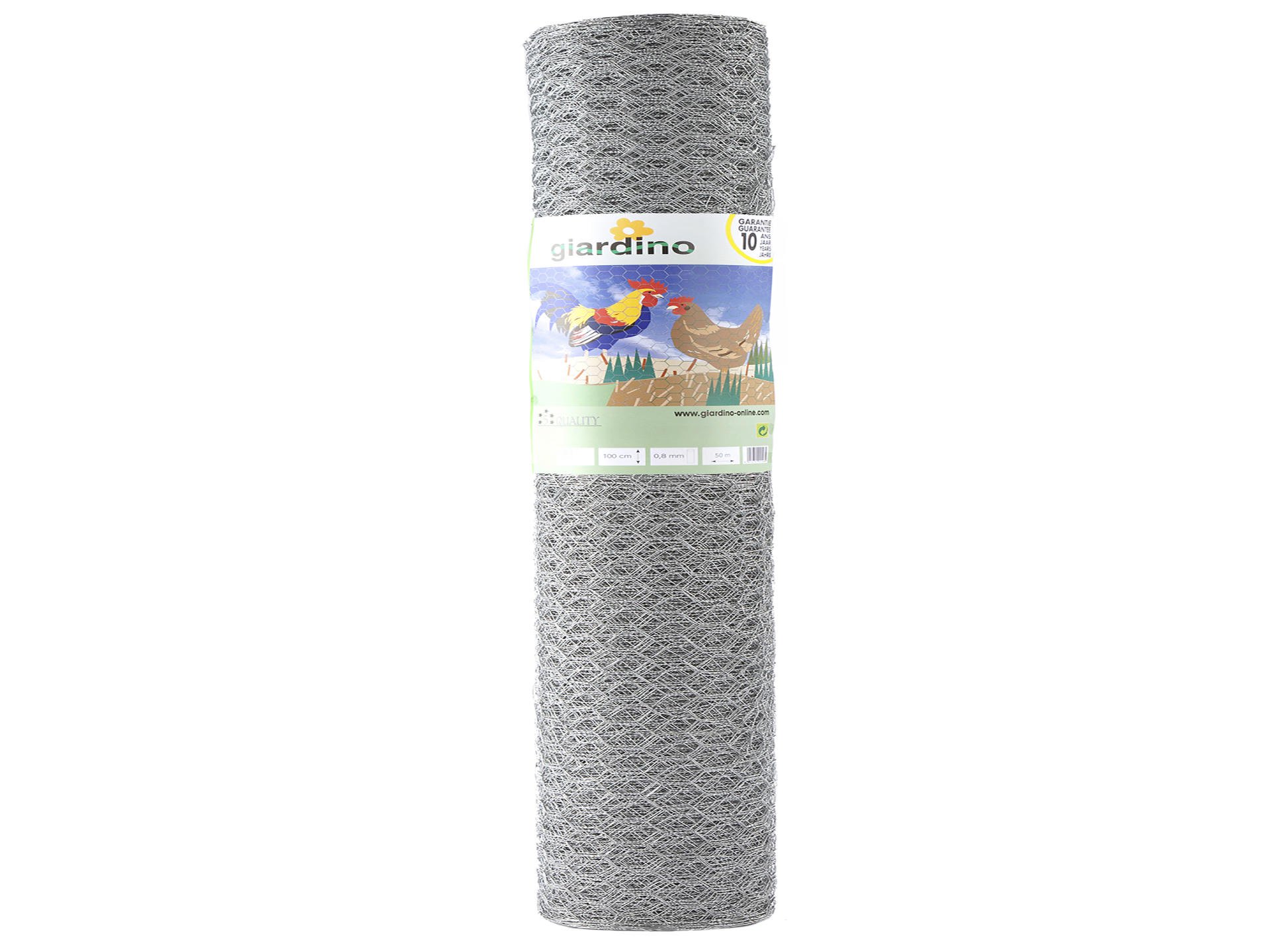 Gaas, Zeskant verzinkt 13/0.7 - 0.50m x 5m