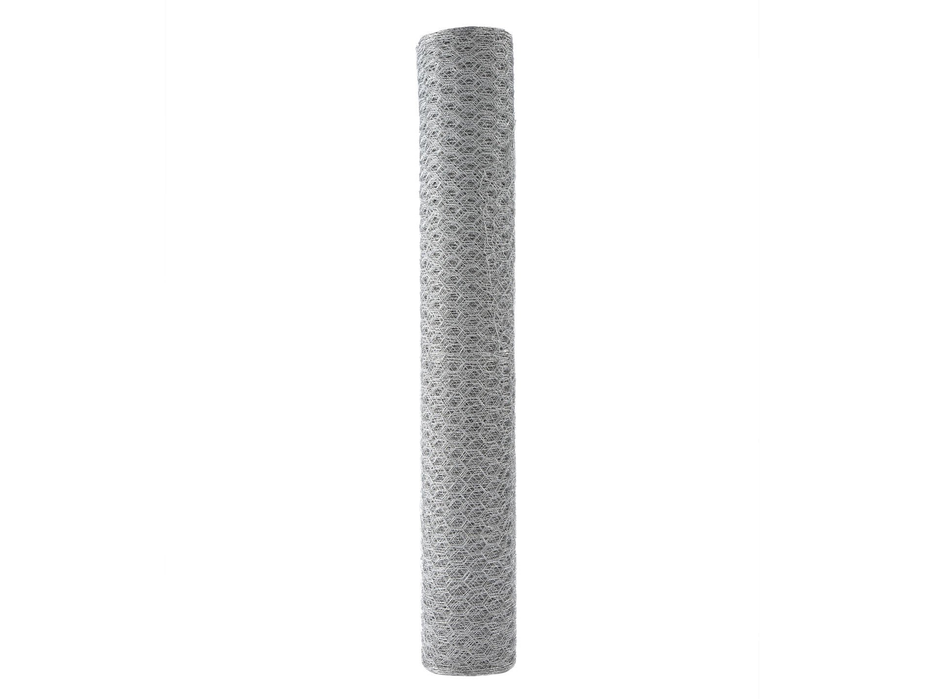 Gaas, Zeskant verzinkt 25/0.8 - 1.00m x 5m