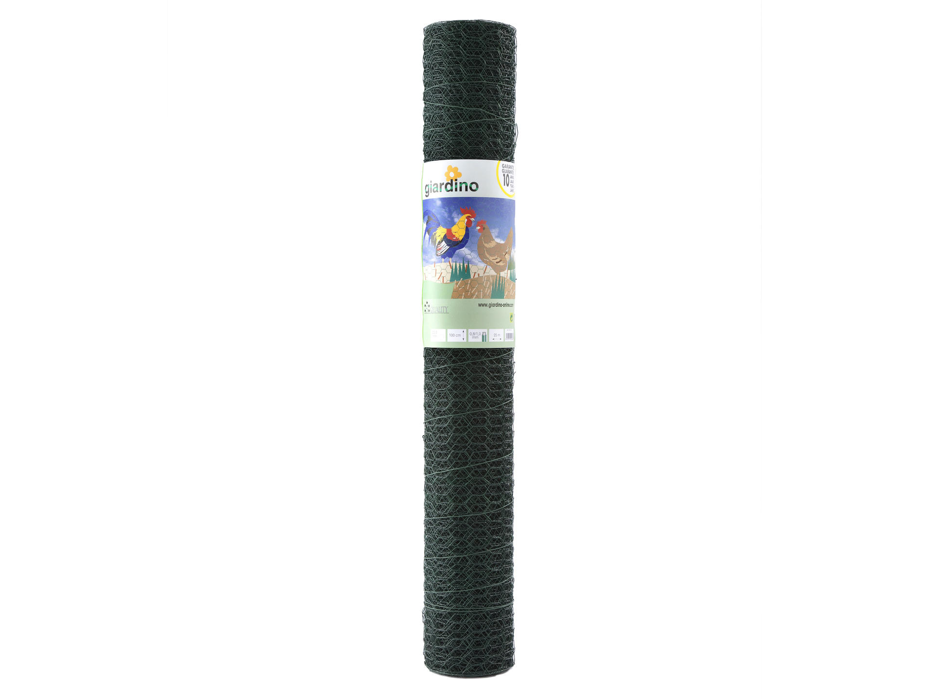Gaas, Zeskant GROEN 13/1.0 - 0.50m x 2.5m