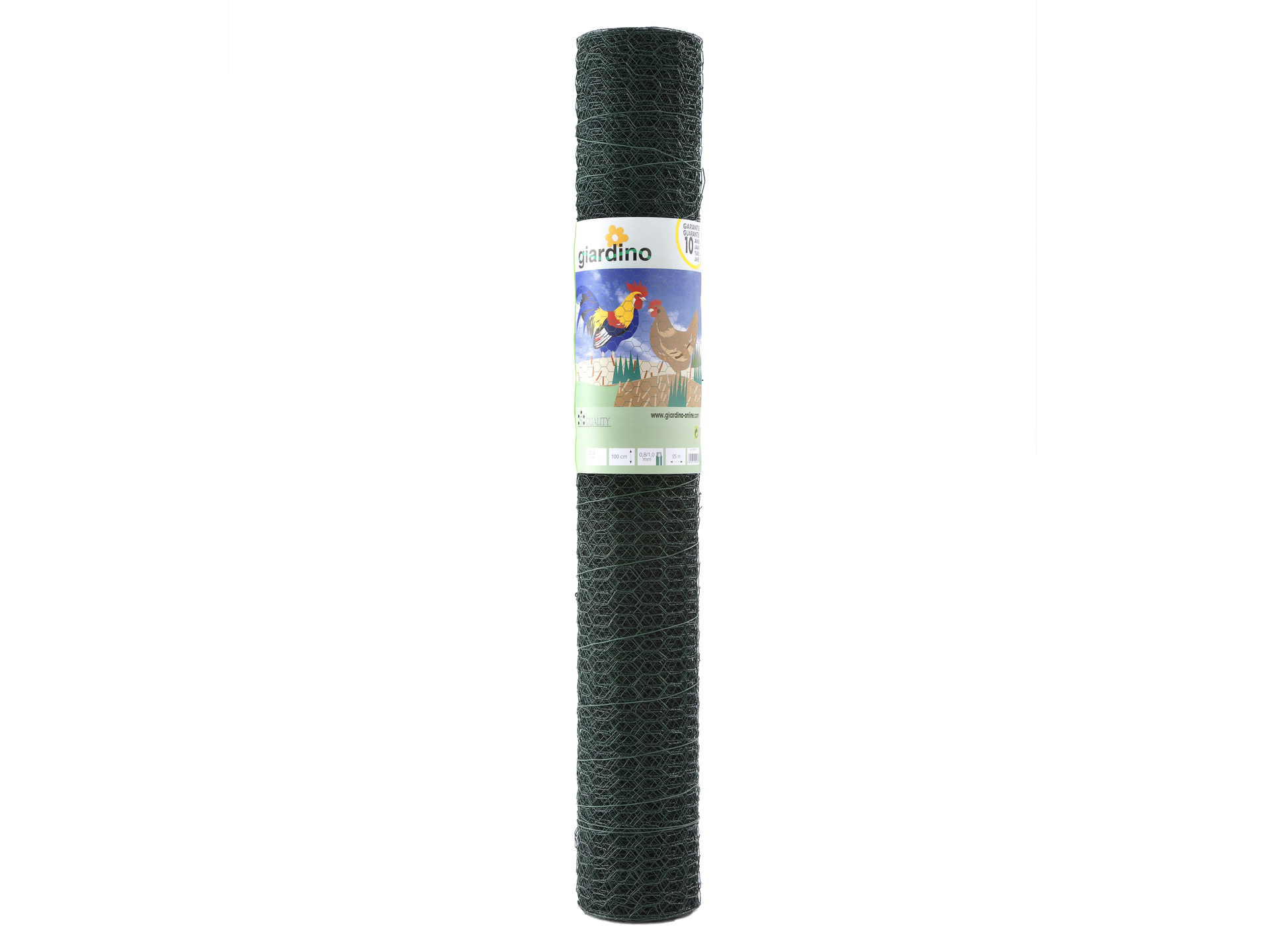 Gaas, Zeskant GROEN 13/1.0 - 1.00m x 2.5m