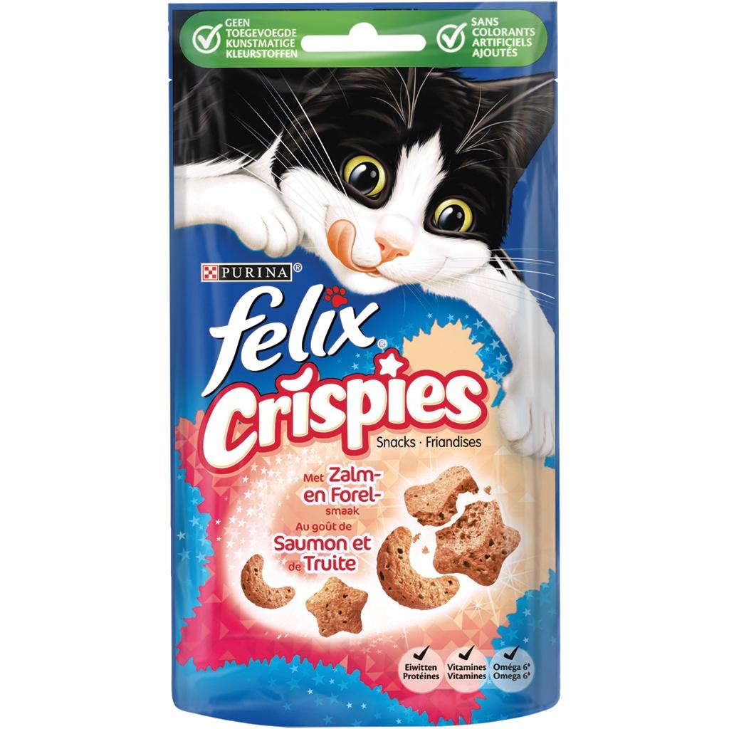 Felix Crispies Zalm & Forel 45 gram