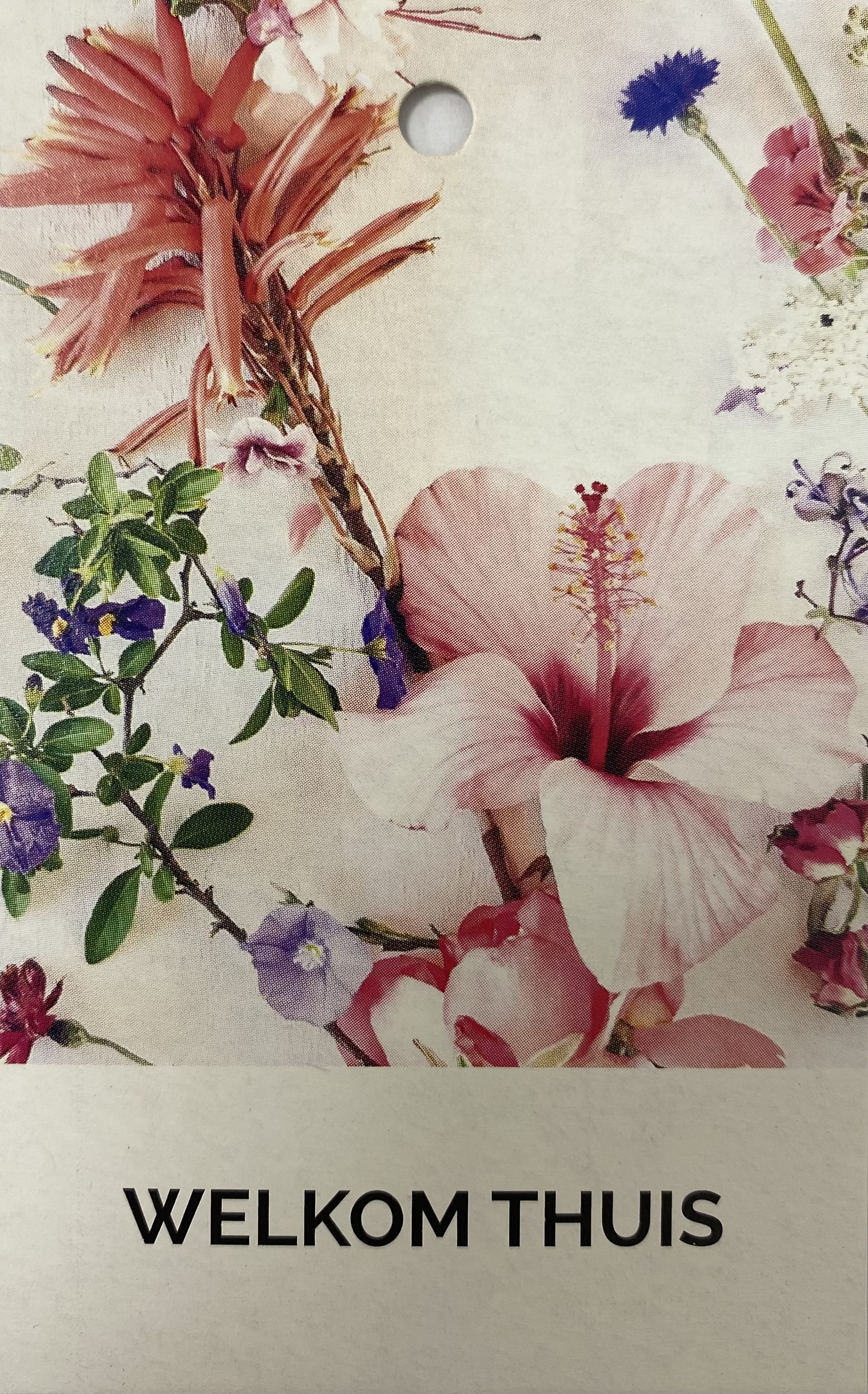 Kaartje Wildflower Welkom Thuis