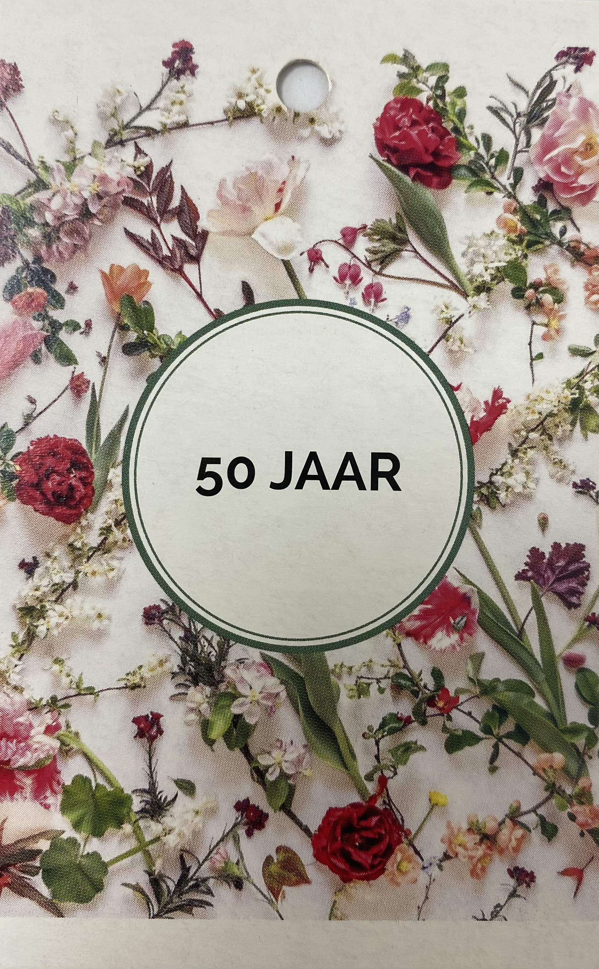 Kaartje Eco Wildflower 50 Jaar