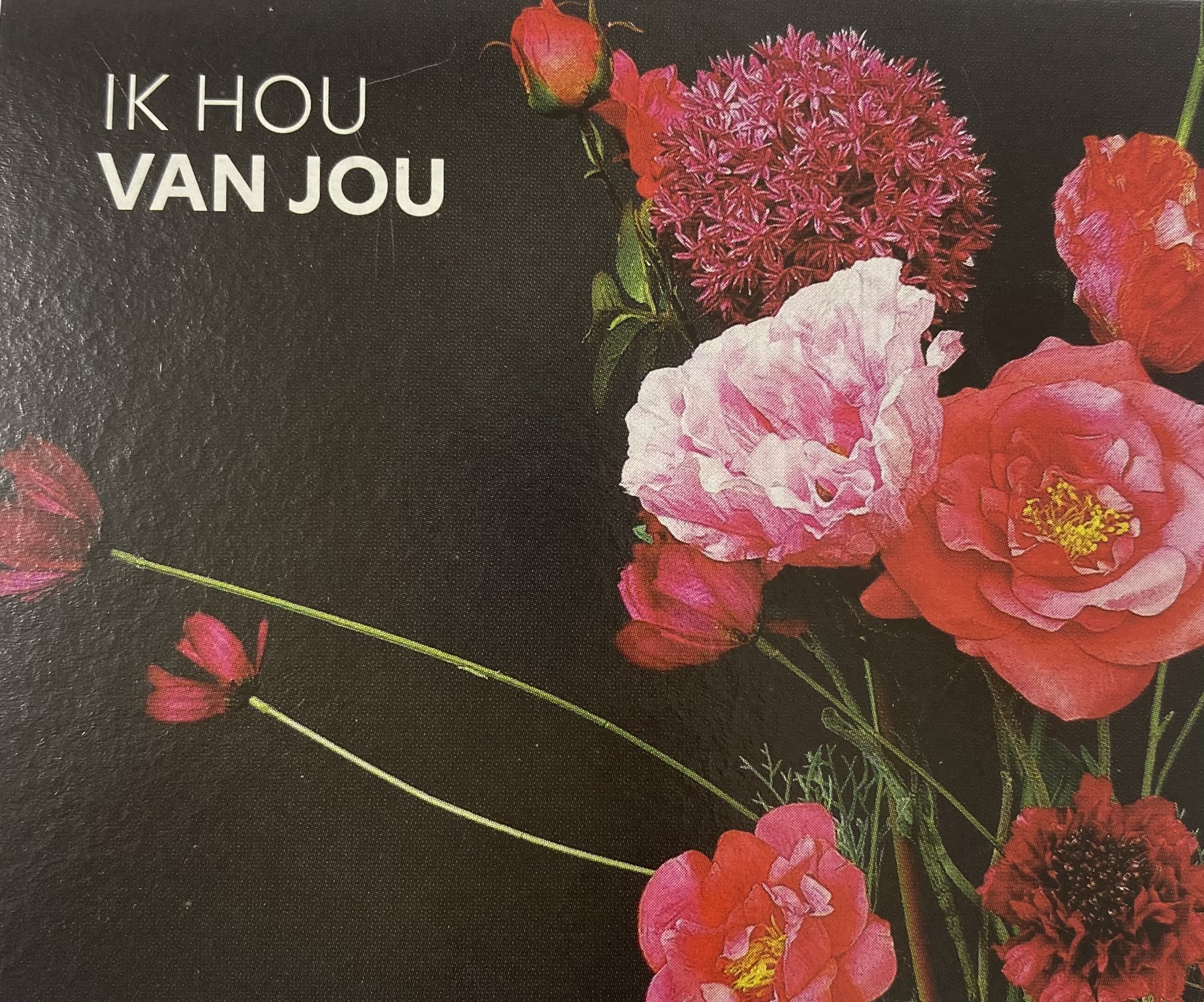 Kaartje Eco Bloomz Ik Hou Van Jou