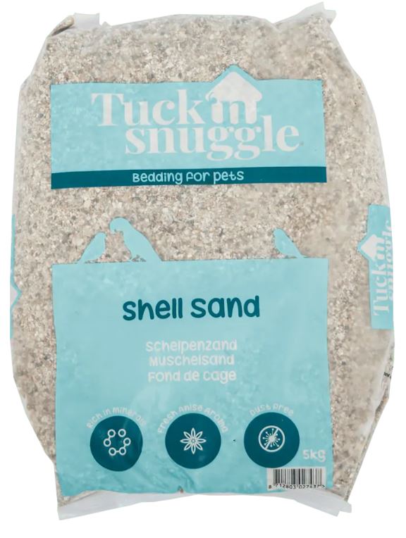 Tuck 'n Snuggle Schelpenzand 20 kg