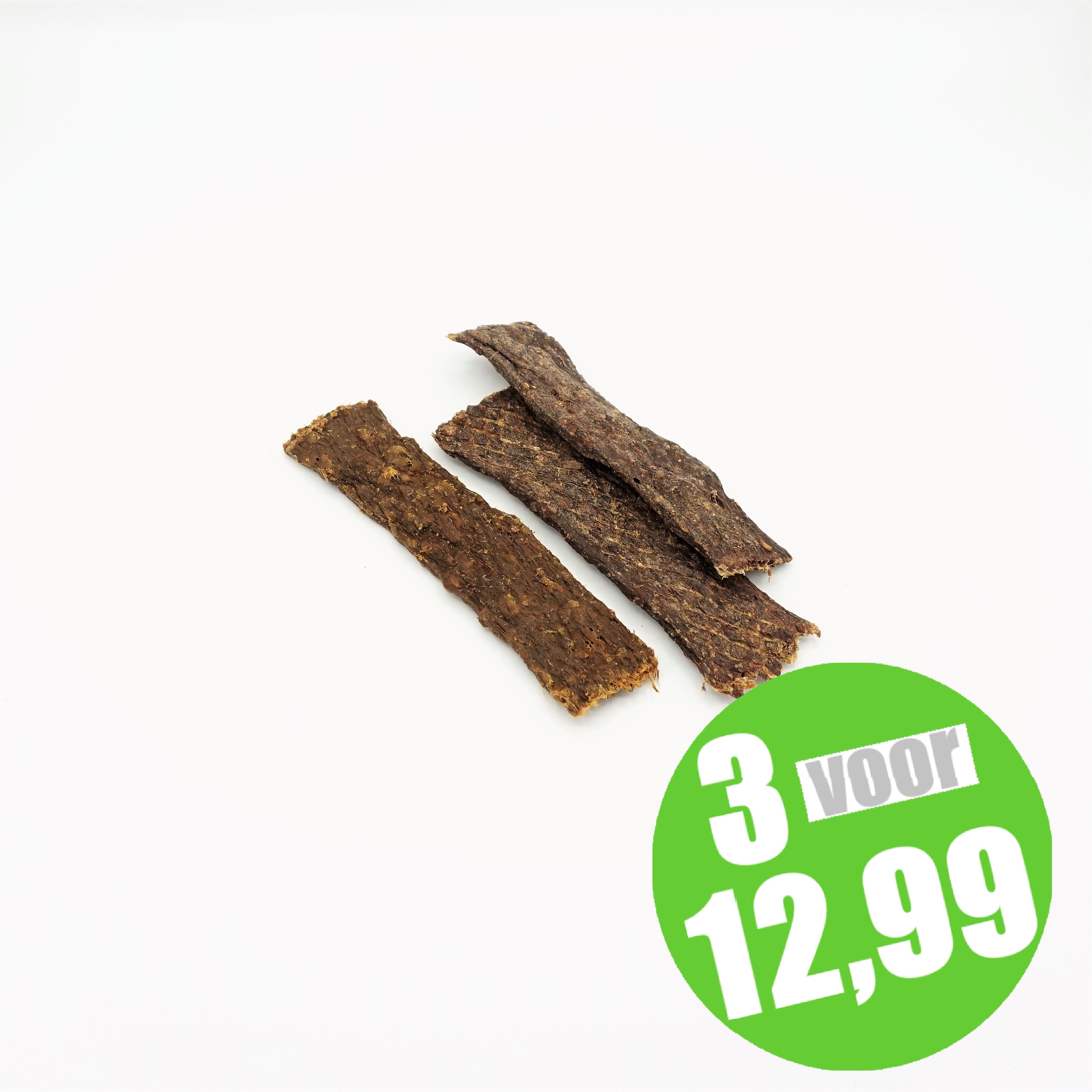 Puur Fit Vleesstrips Rund - Hondensnack - 100 gram