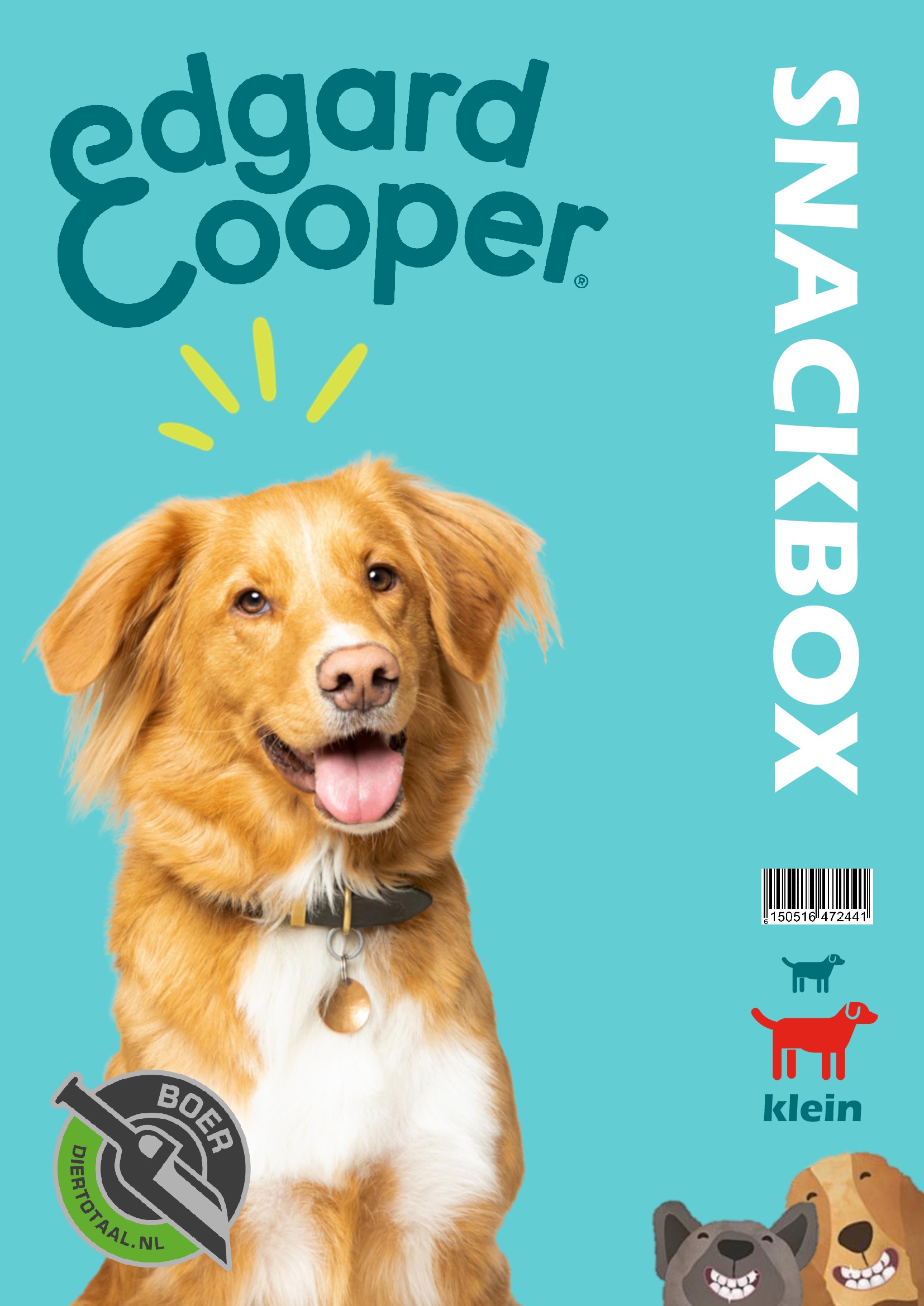 Edgard & Cooper Snackbox Hond Klein