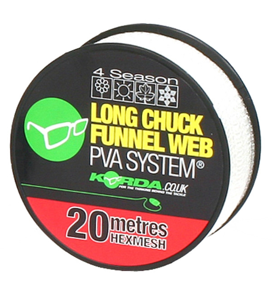 Korda Longchuck Funnel Web Hexmesh 20 M Refill