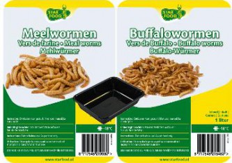 Diepvriesmeelwormen 1 liter
