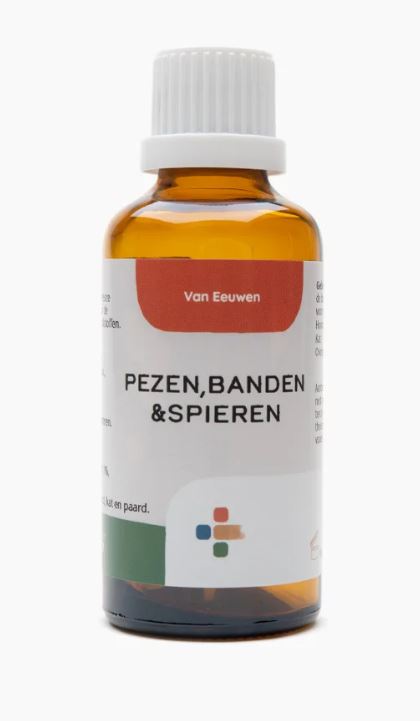Van Eeuwen Pezen, Banden & Spieren 50ml