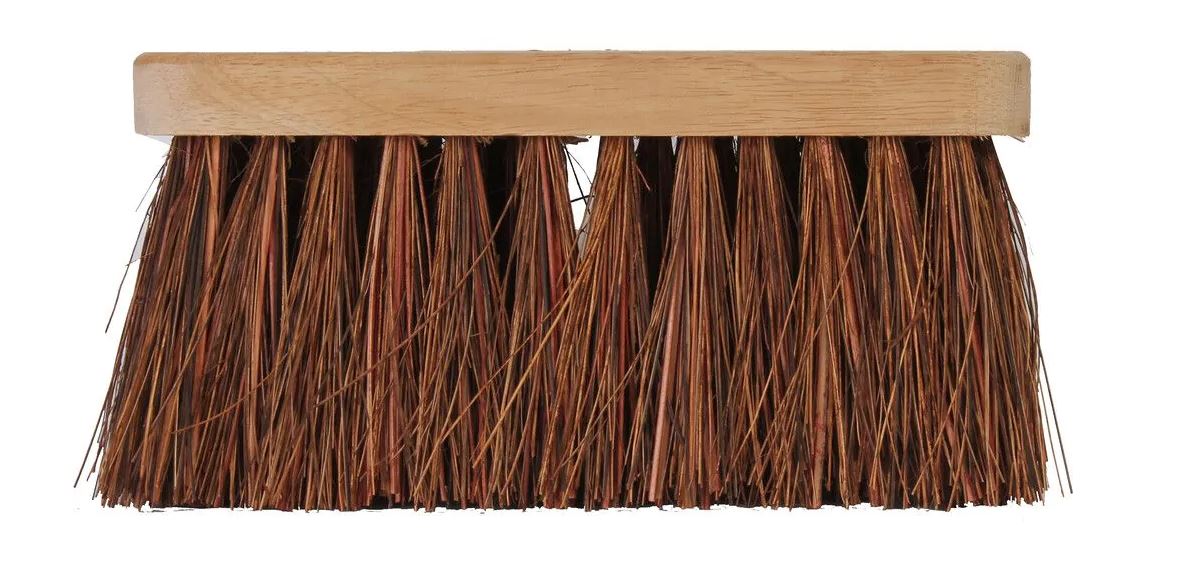 Bezem Natuurvezel Zonder Steel 30 cm