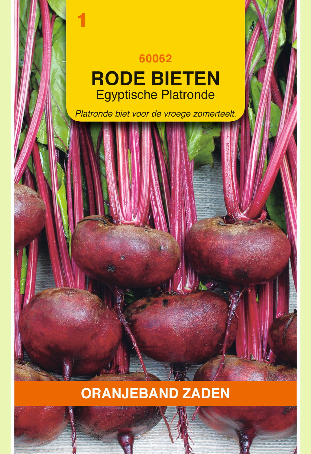 Rode Bieten Egyptische Platronde