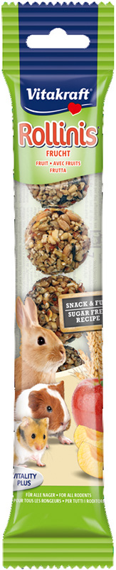 Vitakraft Rollinis Cavia Fruitmix 7 Stuks - 48 Gram
