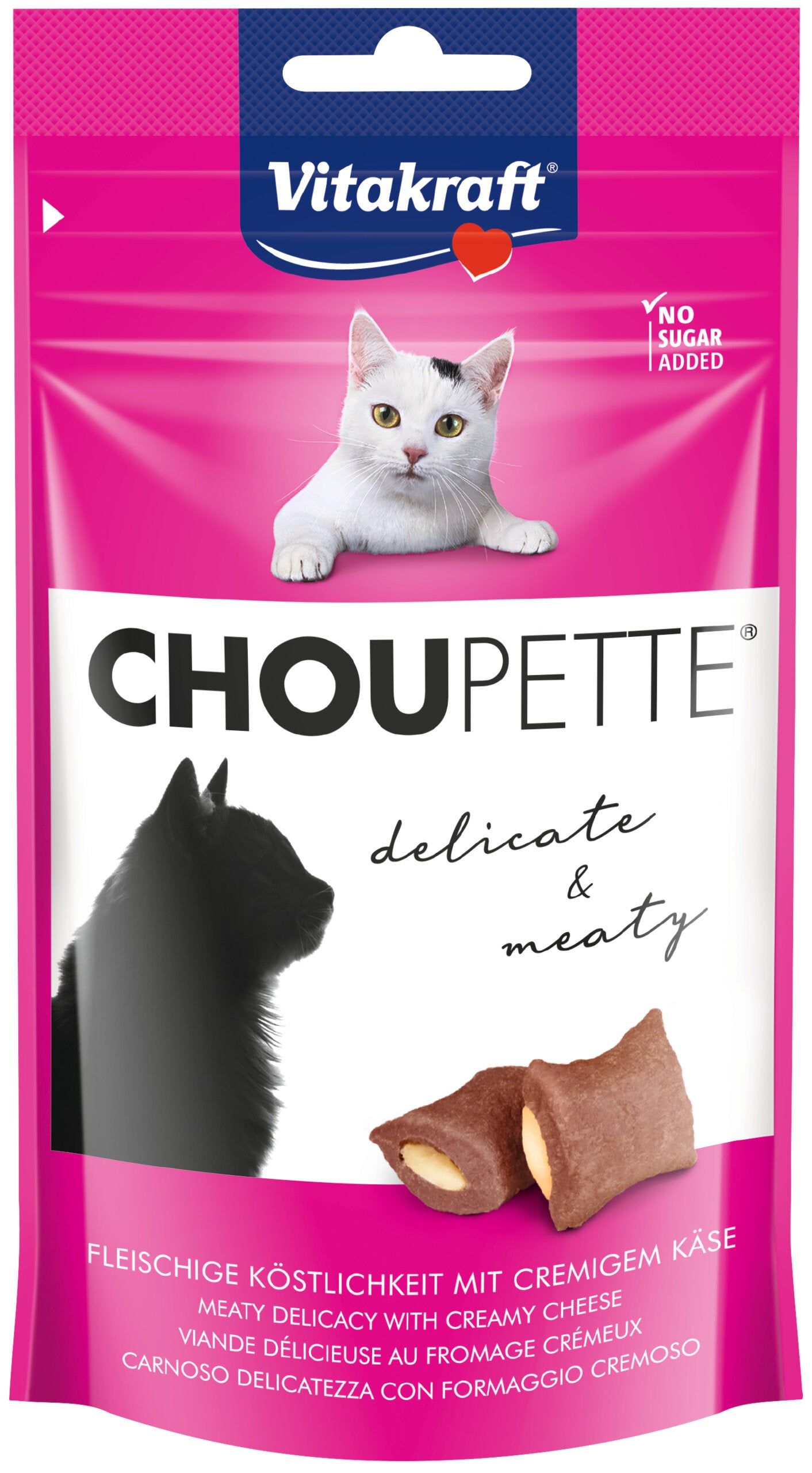 Vitakraft kattensnack Choupette kaas 40 gram