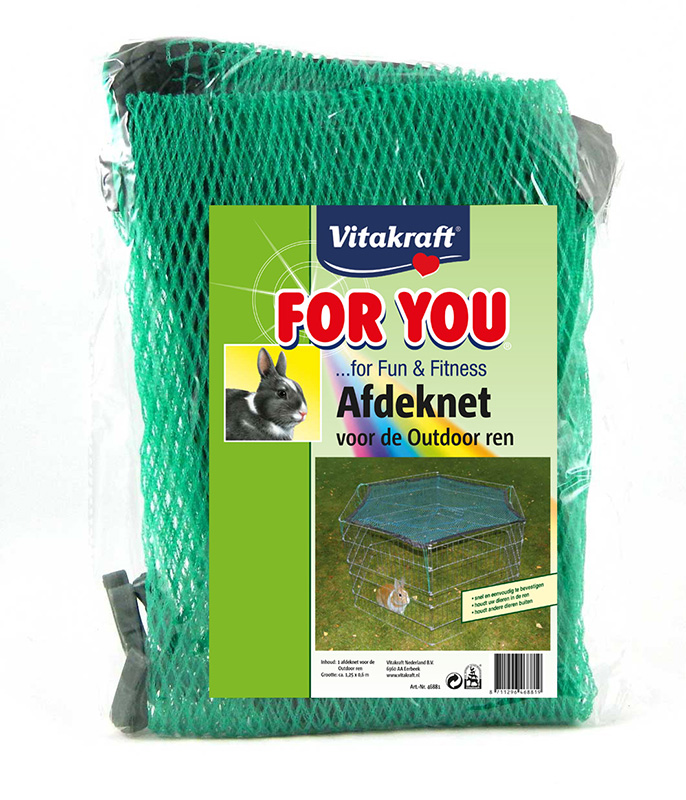 Net Voor Konijnenren 1.25x0.6 Meter