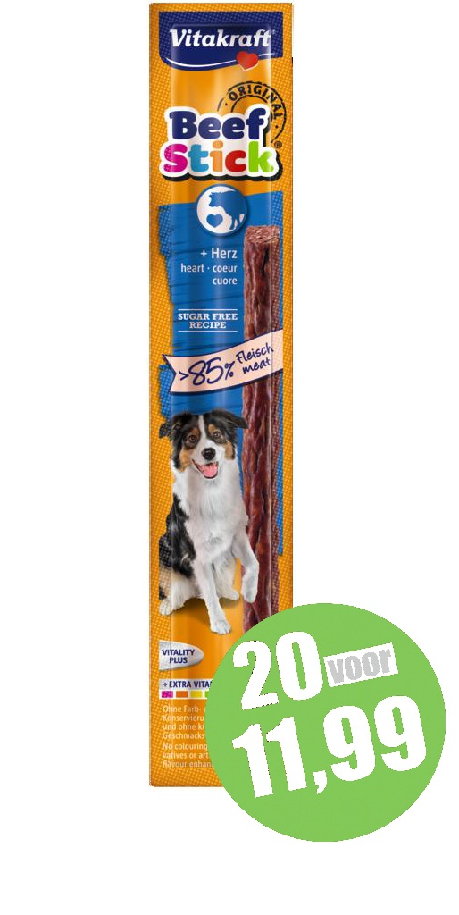 Vitakraft Beef-Stick 12 gram Hart