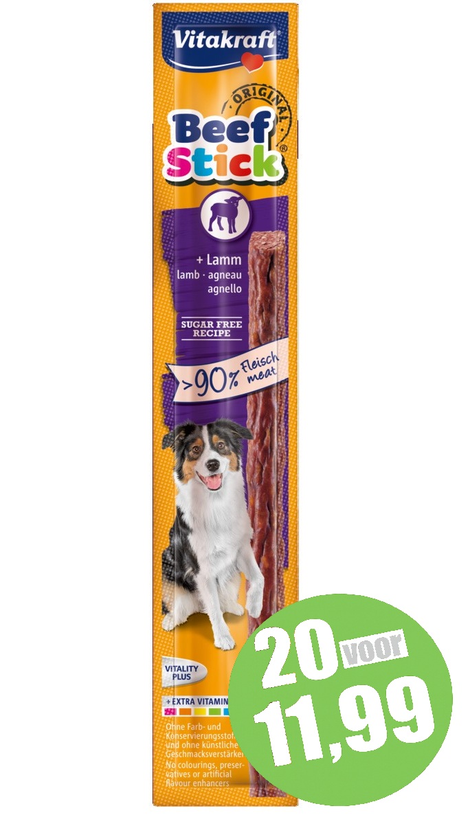 Vitakraft Beef-Stick 12 gram Lam