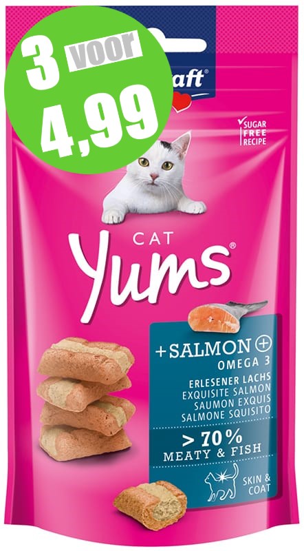 Vitakraft Cat Yums Met Zalm