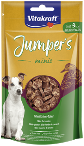 Vitakraft Jumpers Minis Eend Coins 80 gr Hond