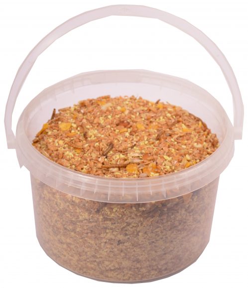 Kippenmuesli met meelwormen 2,5 liter