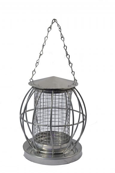 Pindafeeder Lantaarn Metaal