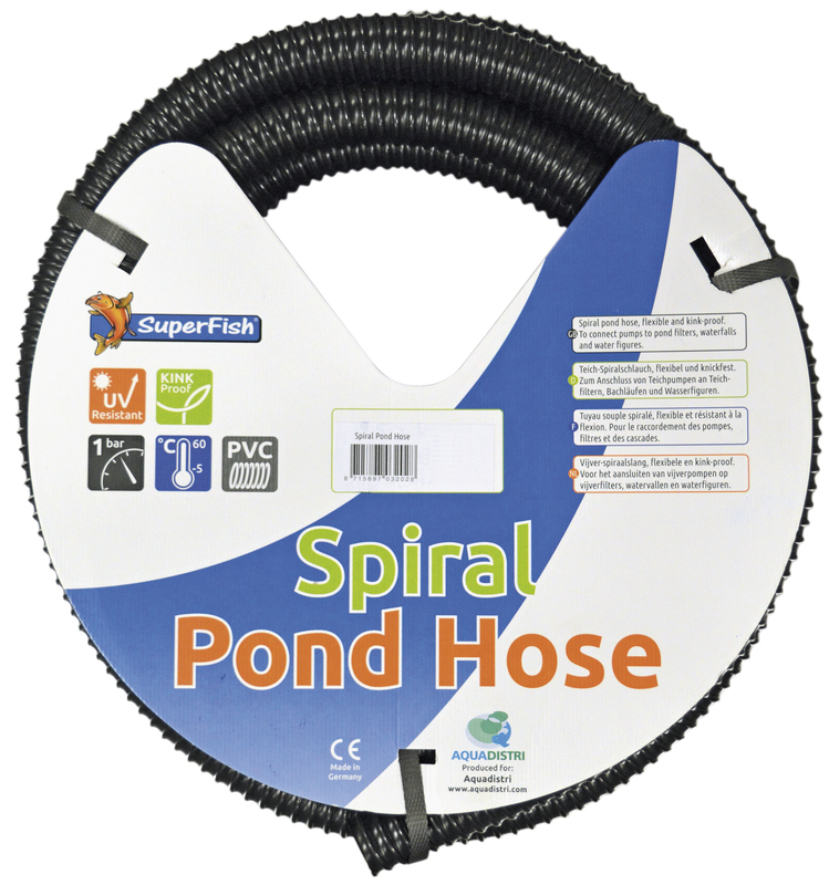 Zwarte Spiraalslang 40mm 5 meter