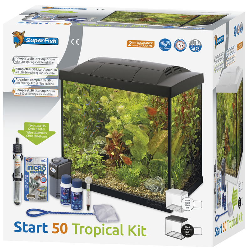Superfish Start 50 Tropical Kit Zwart