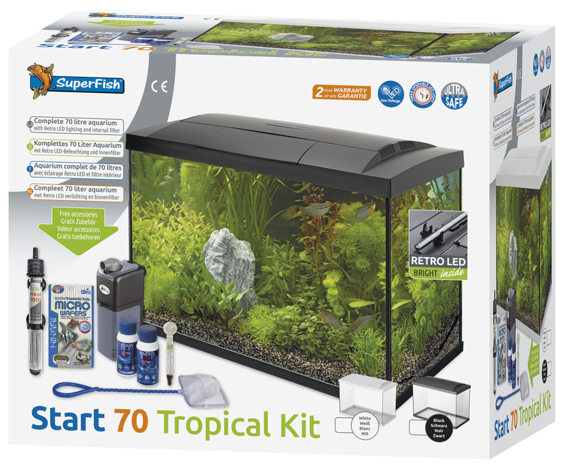 Superfish Start 70 Tropical Kit Zwart