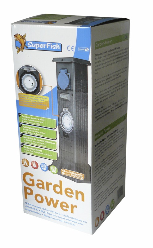 Superfish Gardenpower Stekkerdoos Met Timer
