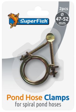 Superfish Spiraalslangklem 47-52 mm 2 st.
