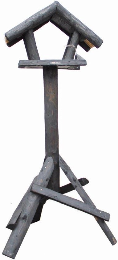 Vogelvoederhuisje - Grijs - 25 cm x 40 cm x 120 cm