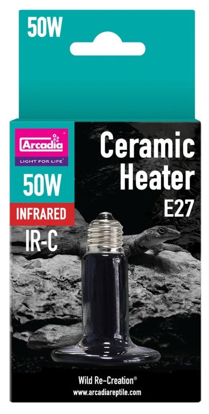 Arcadia Keramische Warmtelamp 50 W