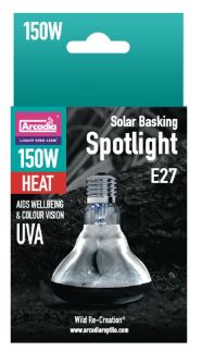 Arcadia Solar Basking Spotlight 150 W