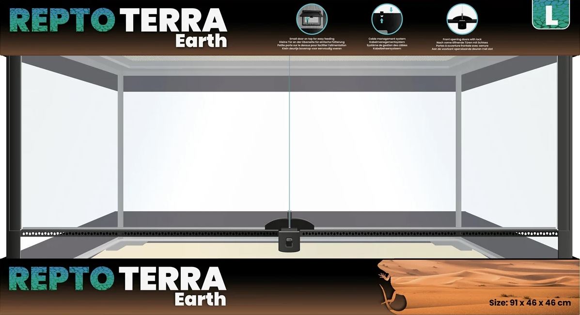 Repto Terra Earth 91x46x46 cm