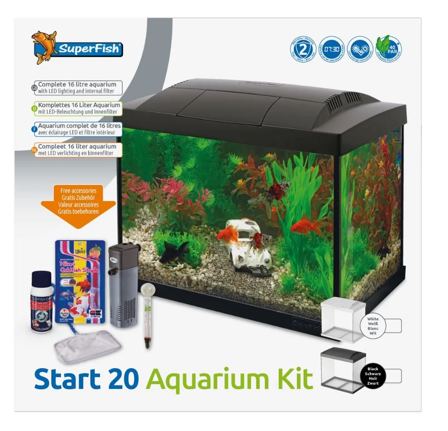 Superfish Start 20 Aquarium Kit Wit