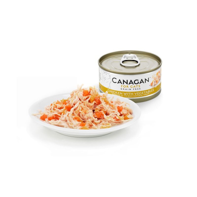 Canagan Chicken With Vegetables Natvoer 75 gram